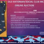 Old Antonian Social Club Inc (SACKOBA AUS) - ON LINE AUCTION