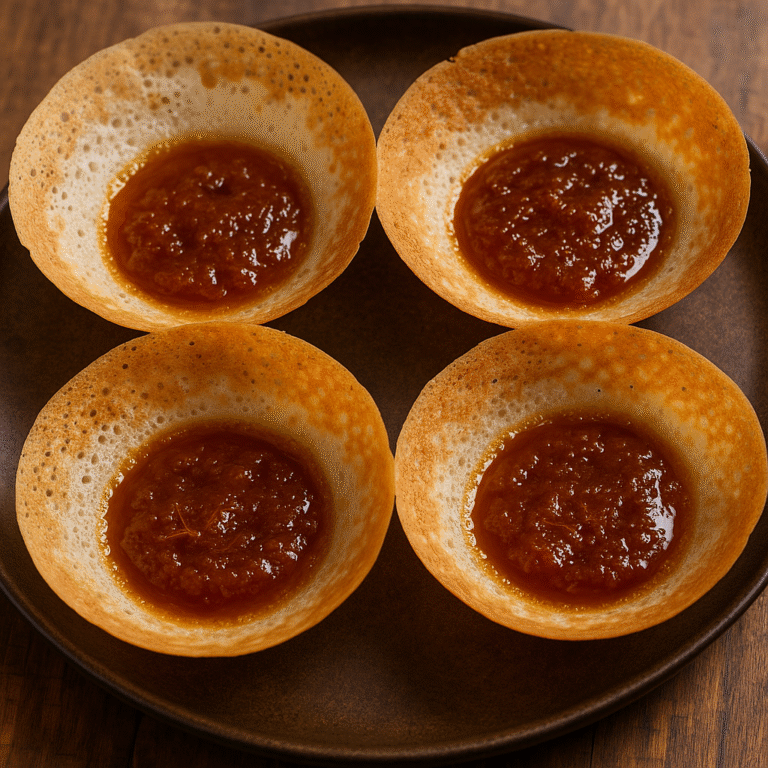 Sweet Hopper (Pani Appa / Seeni Appa) – Sri Lankan Delicacy-by Kalani-eLanka