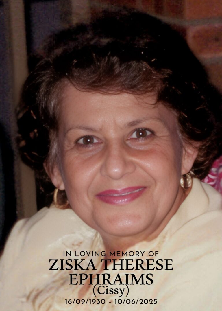 Vale Dear Ziska Ephraims