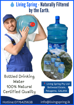 Living Spring - Naturally Filtered by the Earth.
