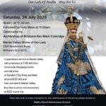 25th Jubbilee Feast Of Our Lady of Madhu - 26th July - 10.30 am To 11:00am (Brisbane event).