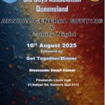Richmond Mahinda Old Boys Association Queensland ANNUAL GENERAL MEETING - 16th August 2025 (Brisbane event)