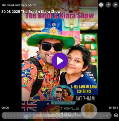 30 08 2025 The Brad n Kiara Show