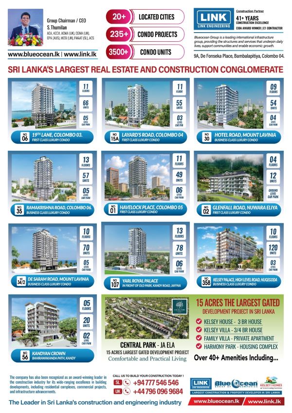 Blue Ocean Group – Redefining Luxury Living in Sri Lanka