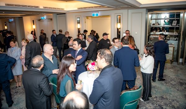 Connect & Cheers. An Evening of Business and Diplomacy at The Langham, Sydney 