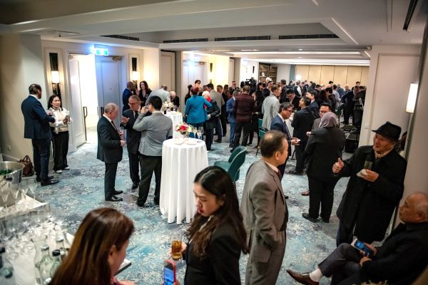 Connect & Cheers. An Evening of Business and Diplomacy at The Langham, Sydney 