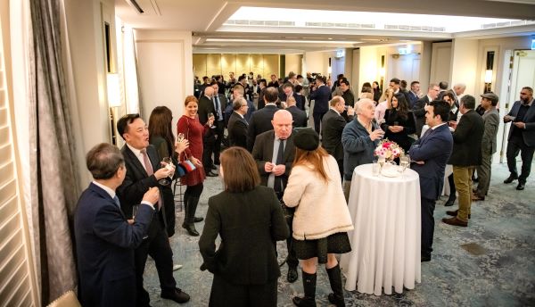 Connect & Cheers. An Evening of Business and Diplomacy at The Langham, Sydney 