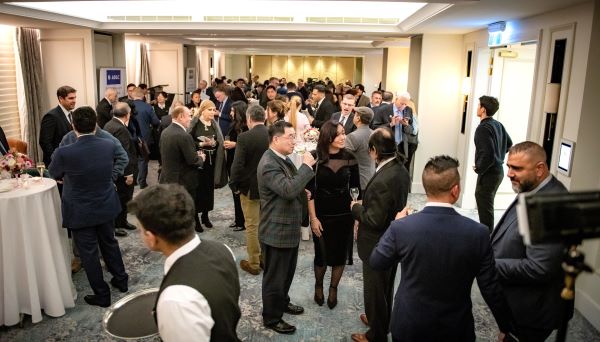 Connect & Cheers. An Evening of Business and Diplomacy at The Langham, Sydney 