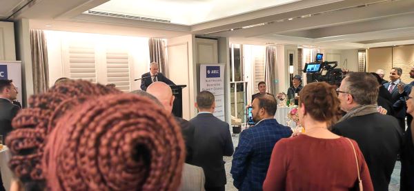 Connect & Cheers. An Evening of Business and Diplomacy at The Langham, Sydney 