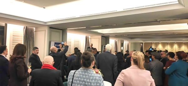 Connect & Cheers. An Evening of Business and Diplomacy at The Langham, Sydney 