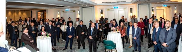 Connect & Cheers. An Evening of Business and Diplomacy at The Langham, Sydney 