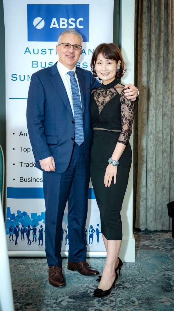 Dr Frank Alafaci PhD & Councillor Sylvia Alafaci (City of Canada Bay)