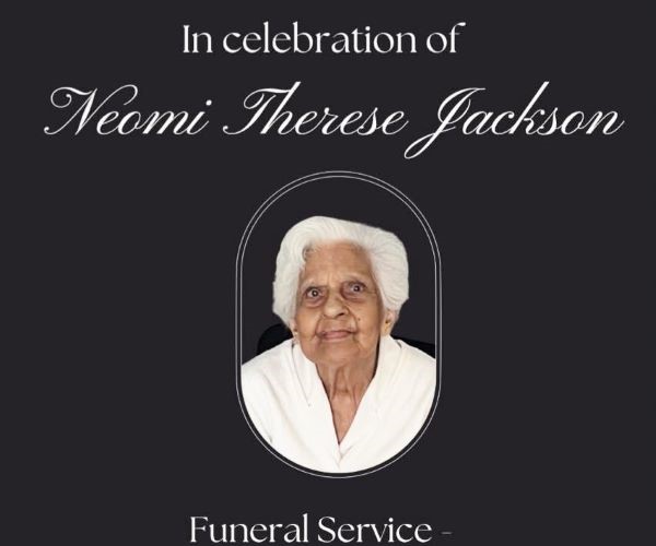In celebration of Neomi Therese Jackson