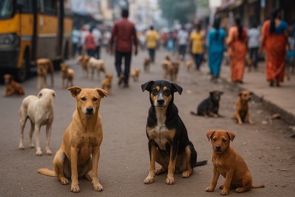 STRAY DOGS AND ANIMAL LOVERS - NOW A NATIONAL DEBATE IN INDIA - By N.S.Venkataraman