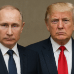 Vladimir Putin and Donald Trump