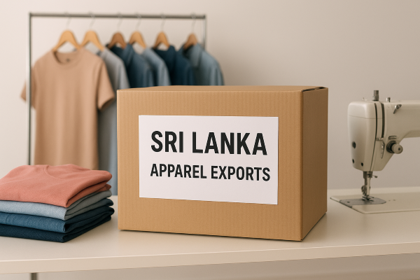 Sri Lanka’s apparel exports record 9% growth in July 2025