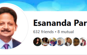 Muscateer Esa Para Esananda At the Helm of Jaffna Central College Old Boys Association, Canada.