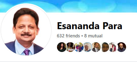 Muscateer Esa Para Esananda At the Helm of Jaffna Central College Old Boys Association, Canada.