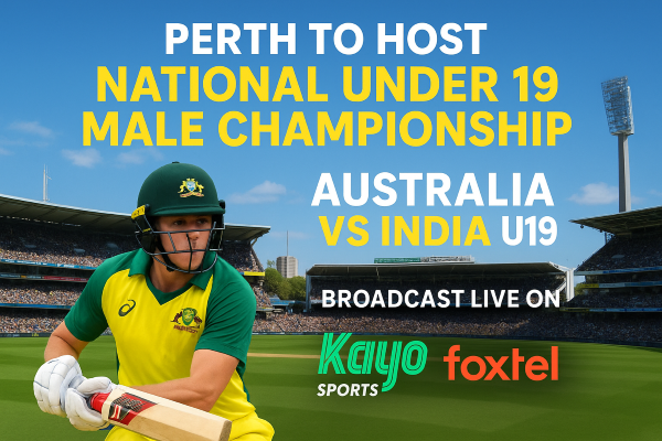 Perth to host National Under 19 Male Championship