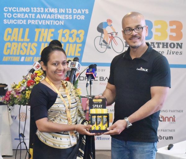 Siddhalepa Provides Support at 1333 Bikeathon – Ride to Save Lives