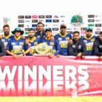 Sri Lanka take one-day series against Zimbabwe, but not without a fight. - BY TREVINE RODRIGO IN MELBOURNE.  (eLanka Sports Editor).