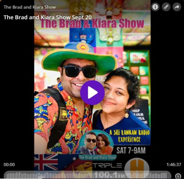 The Brad and Kiara Show Sept 20