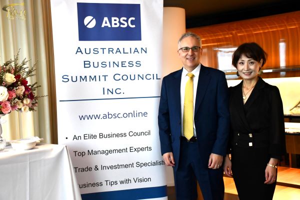 Dr Frank Alafaci PhD (President, ABSC Inc.) and Councillor Sylvia Alafaci (Secretary, ABSC Inc