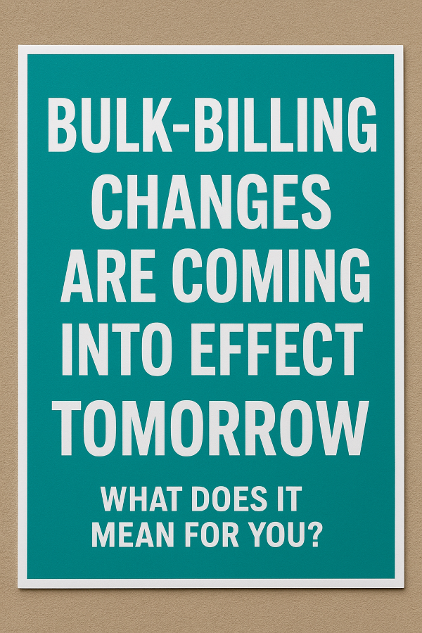 Bulk-billing changes