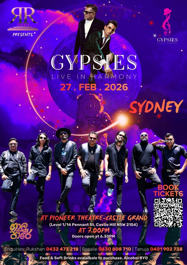 GYPSIES – LIVE IN HARMONY | SYDNEY, 27 FEBRUARY 2026