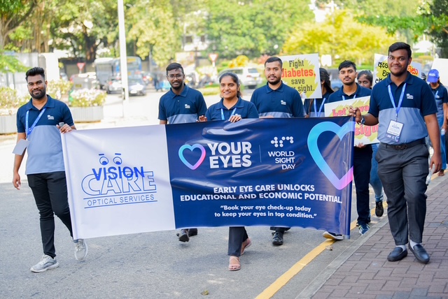 Vision Care Marks World Sight Day 2025 with Awareness Walk Promoting Eye Health 01