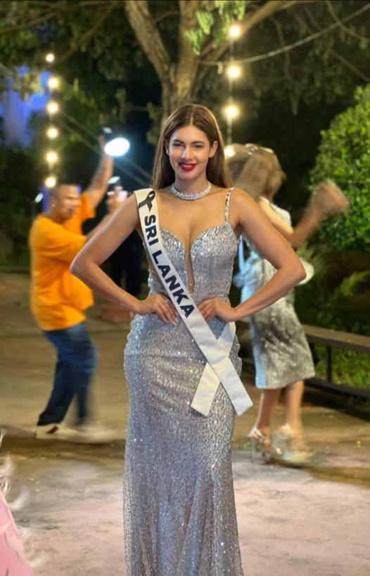 Miss Universe Sri Lanka 2025 Lihasha Lindsay White
