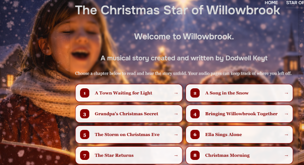 t: A Christmas Musical Story to Read and Listen To - by Dodwell Keyt