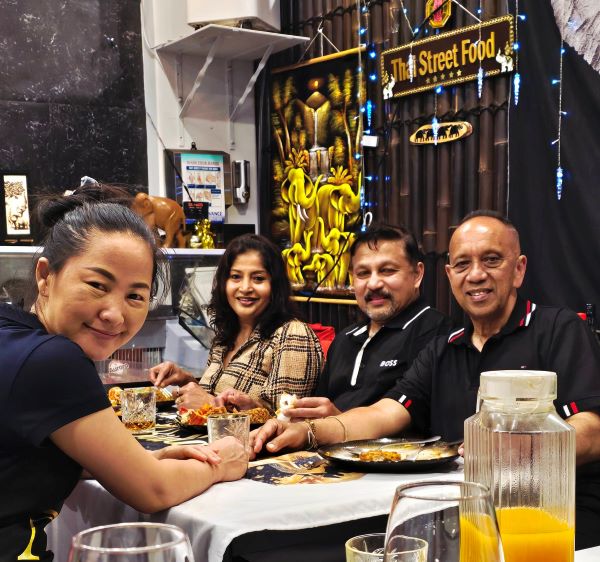 Birthday celebration for Chrs Cannon winds down Thai Street Food in Bentleigh operations until next year. - By Trevine Rodrigo in Melbourne.