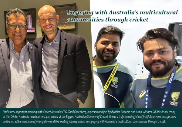 Engaging with Australia's multicultural communities through crick