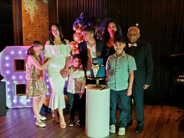 Ralph de Vos celebrates 80th birthday with style.