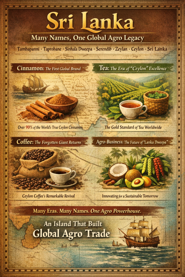 Sri Lanka: Many Names, One Global Agro Legacy