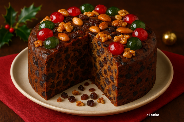 Sri Lankan Christmas Cake (Rich Cake)