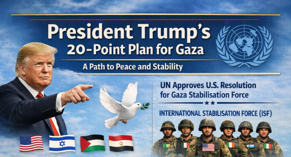 The UN Security Council Backs US- Drafted Resolution for Gaza - By Dr Harold Gunatillake