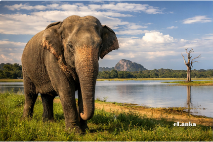 Wild Elephants of Sri Lanka-eLanka