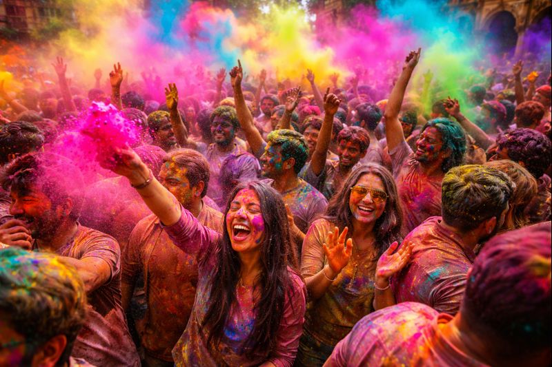 Holi Festival Sydney CBD - 7th & 8th March 2026!