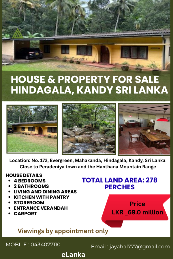 House & Property for Sale Hindagala, Kandy Sri Lanka (4)