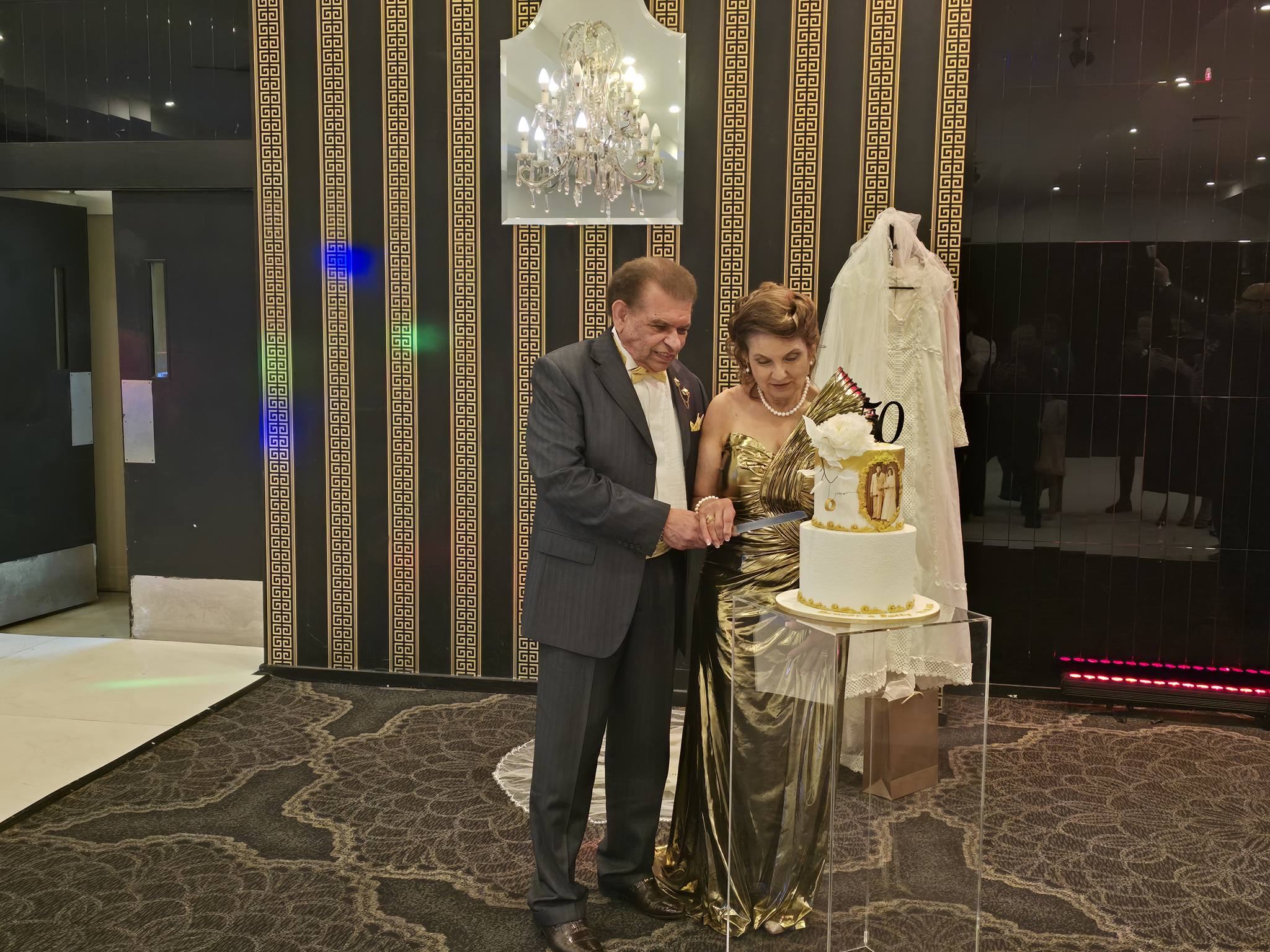 Lovable Patty and Denver Keegal's Golden Anniversary was a blast at the Lincoln of Toorak. By Trevine Rodrigo in Melbourne.