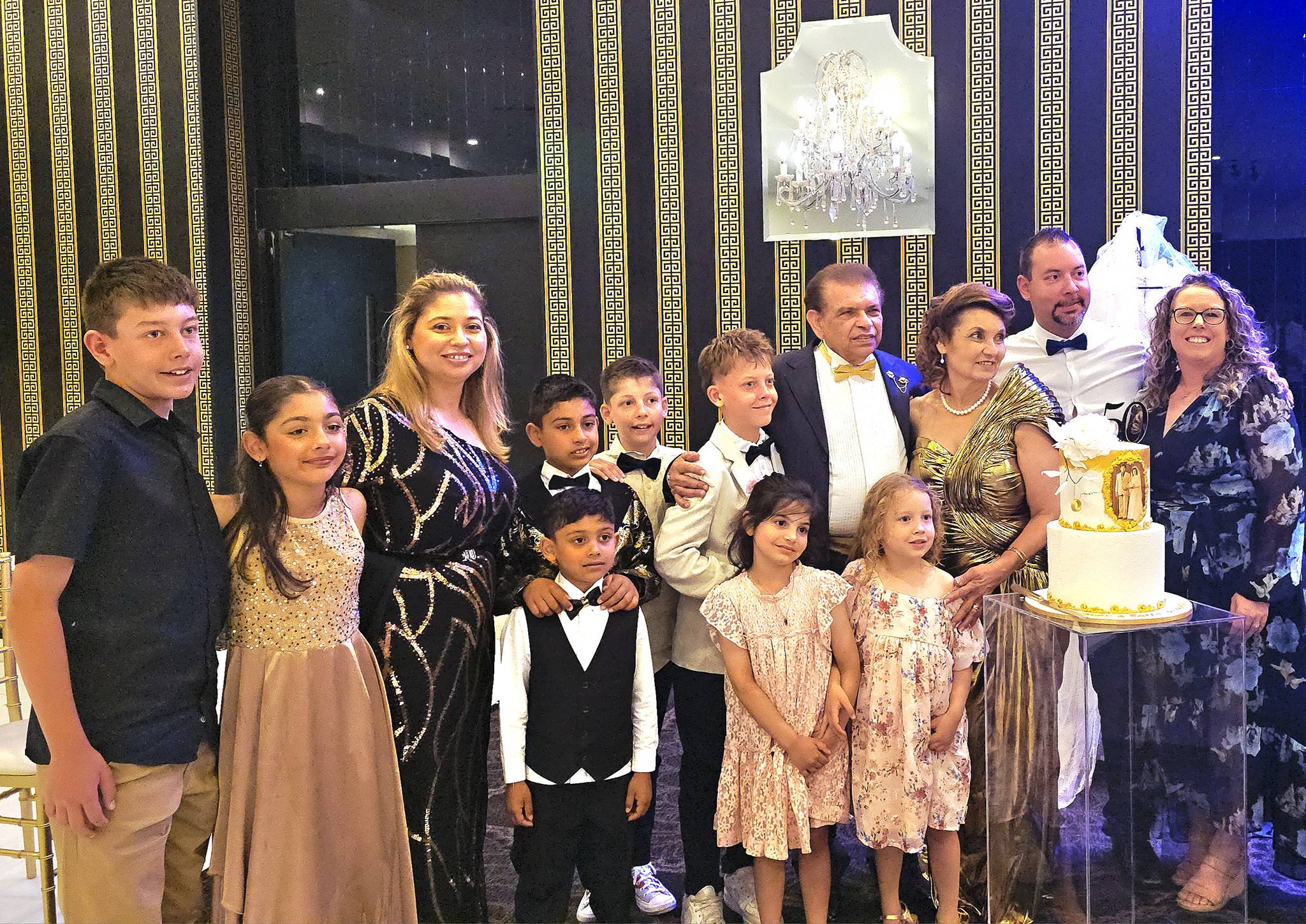 Lovable Patty and Denver Keegal's Golden Anniversary was a blast at the Lincoln of Toorak. By Trevine Rodrigo in Melbourne.