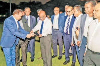 REFURBISHED SSC WITH FLOODLIGHTS READY FOR ICC T 20 WC MATCH BETWEEN PAKISTAN AND NETHERLANDS ON FEB 07-eLanka