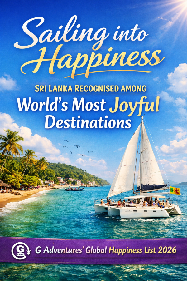 Sri Lanka Featured in G Adventures’ Prestigious Happiness List 2026