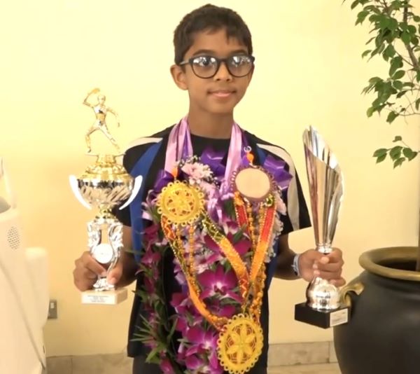 Sri Lanka’s Taavi Samaraweera Rises to World No. 1 in Under-11 Table Tennis