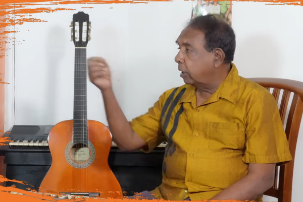 UNSUNG ACCLAIMED MUSICIAN TULIN JAYARSATNE WHO COULD PLAY All MUSICAL INSTRUMENTS, WRITE NOTATIONS TO ANY SONG, SINGS HINDI AND SINHALA SONGS A STALWART AT SLBC
