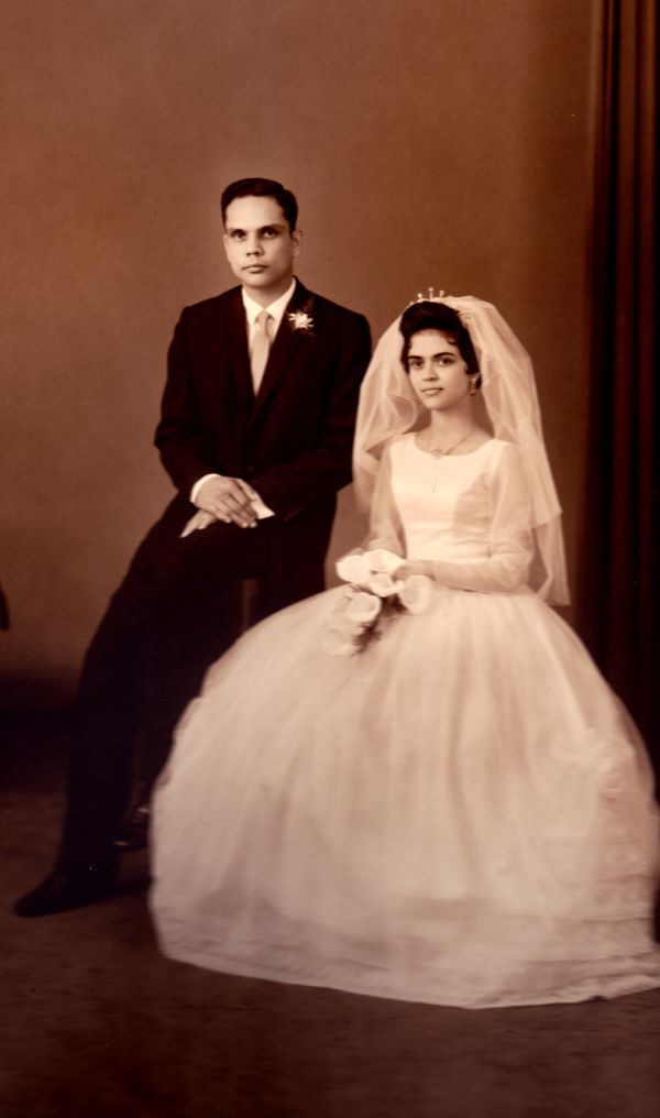 Wishing Esther Margaret Dunsford & Randolph John Victor Melder a Very Happy 62nd Wedding Anniversary 