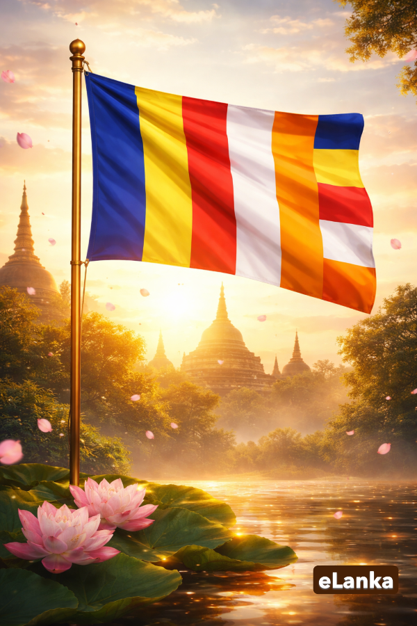 141 Years of the Buddhist Flag-eLanka