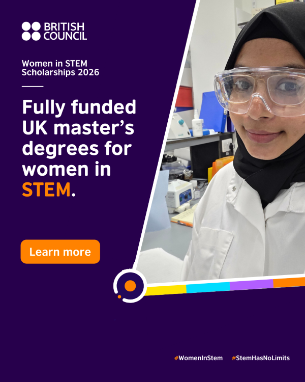 British Council Women in STEM scholarships to study in the UK now open to Sri Lankans